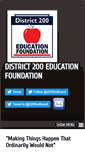 Mobile Screenshot of d200edfoundation.org